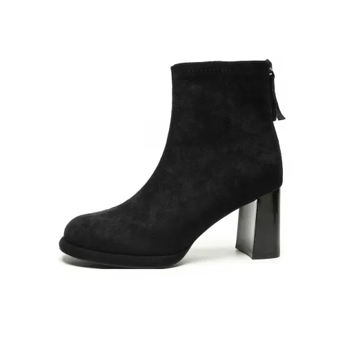Mulinsen Ботильоны 7,5 см Женские Черные