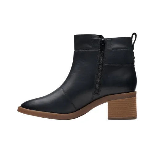 Clarks Botines 5 см Женские Черные