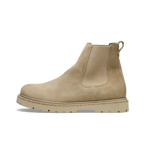 Birkenstock Highwood Series Короткий Челси Мужской Тауповый Узкая версия