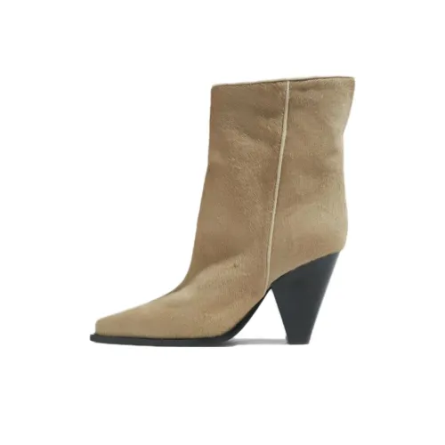 SCAROSSO Emily Ботильоны Женские Бежевые