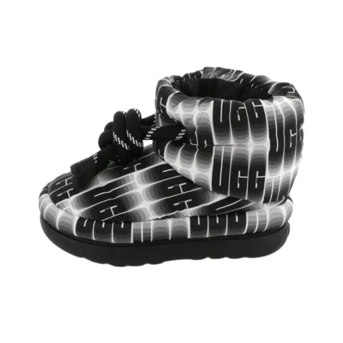 UGG Короткие Снежные Ботинки Женские Черные