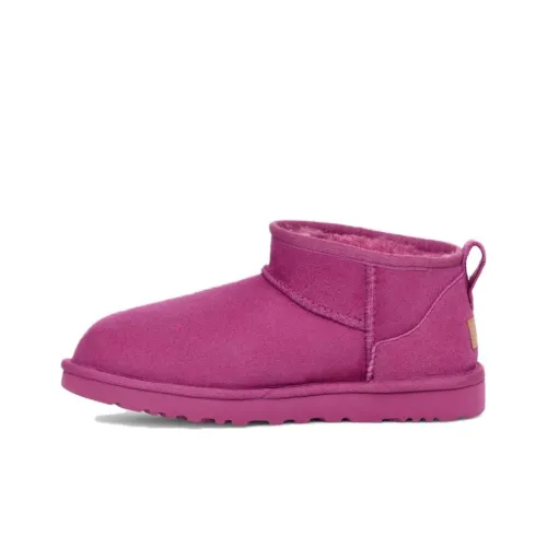 UGG Короткие Снежные Ботинки Женские Розовые