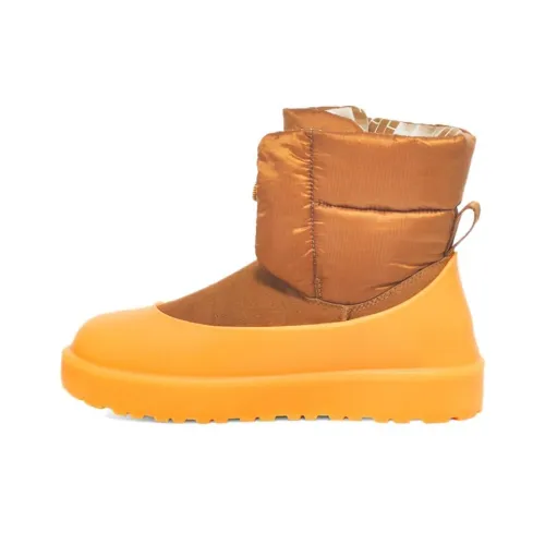 UGG Теплоизоляционные Короткие Снежные Ботинки Женские Каштановый