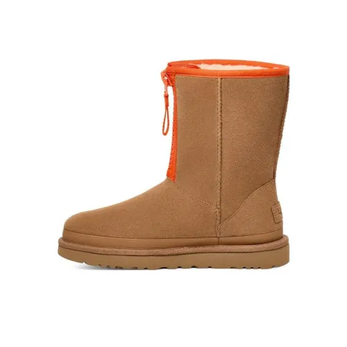 UGG Термостойкие Короткие Снежные Ботинки Женские Коричневые