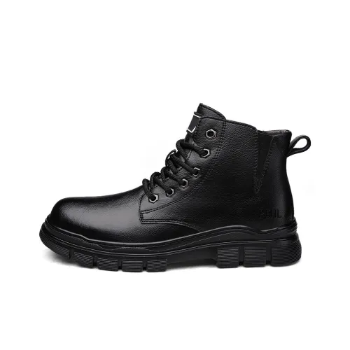 PEHL Короткие натуральная кожа ботинки Martin для мужчин