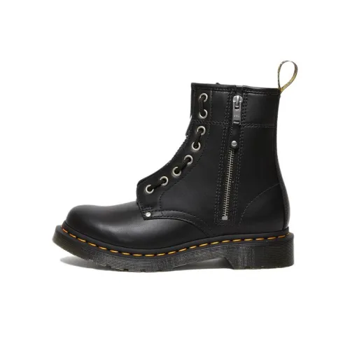 Dr.Martens 1460 Короткий Мартин Ботинок Женские Черный