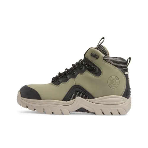 DC Shoes Navigator Ботильоны Мужские Армейский Зеленый