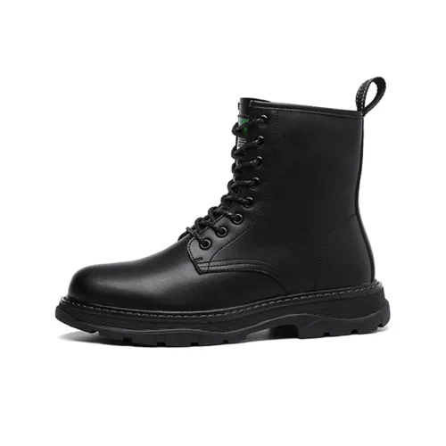 YEDANI Crew Martin Boot 4CM Мужской Черный
