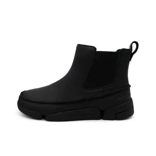 Clarks Короткий Челси Мужской Черный