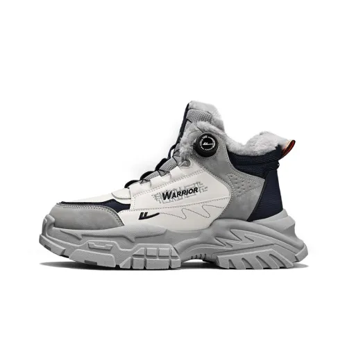 Warrior Ankle Длина Martin Boot Мужской Бежевый Серый Темно-синий