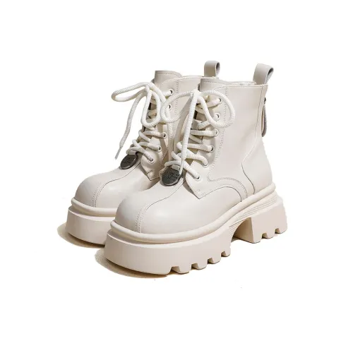 Ouumeis Короткий Мартин Ботинок 7 см Женские