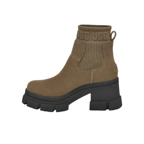 UGG Короткий Челси 7,62 см Женские Ореховый цвет