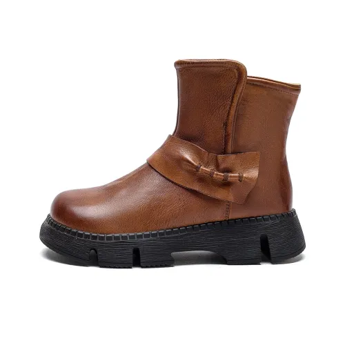 JIEZHOU Ботильоны 4CM Женские