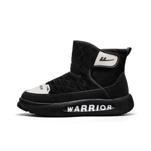 Warrior Термостойкий противоскользящий короткий сноубутс мужской черный