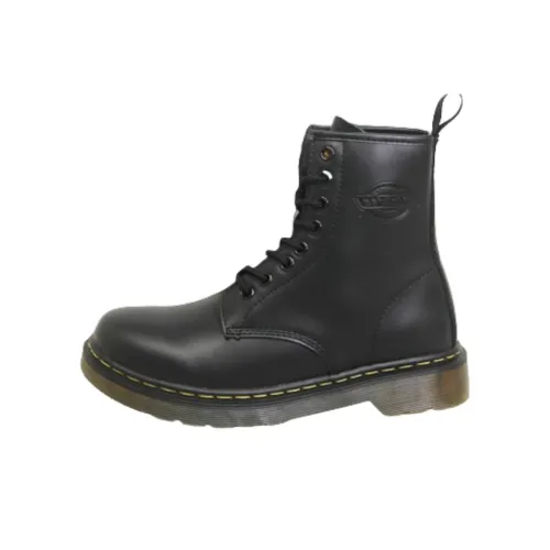 Dickies Мартинсы Черный флис с подкладкой Женские