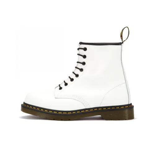 Dr.Martens 1460 Короткий Мартин Ботинок Унисекс Белый