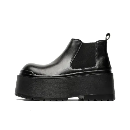 Chi Wolf Ankle Длина Челси Мужской Черный