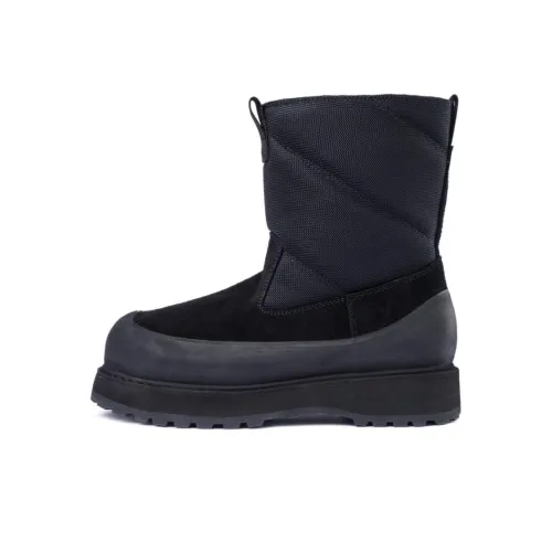 DIEMME Термические Короткие Снежные Ботинки Мужские Черные