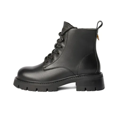 BELLE 12cm Martin Boot Женские Черный