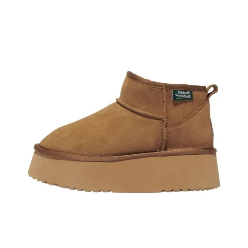 Rockfish Weatherwear Короткие Сноубутсы Женские Коричневые