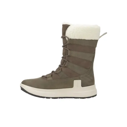 Ecco Колено Высокие Сноубутсы Женские Коричневый