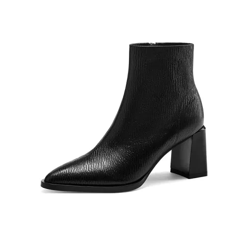 ELLE Ботильоны 7,5 см Женские Черные