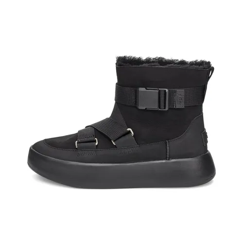 UGG Классический Boom BUCK Термический Короткий Снегобут Женские Черный