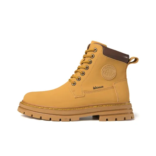 Wen Nai Короткий Мартин Boot 4CM Унисекс