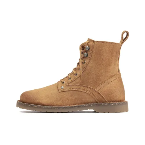 Birkenstock Короткий Мартин Boot Женские Коричневый Стандартный