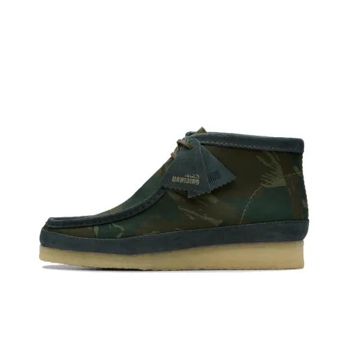Clarks ботильоны, зеленый, мужской