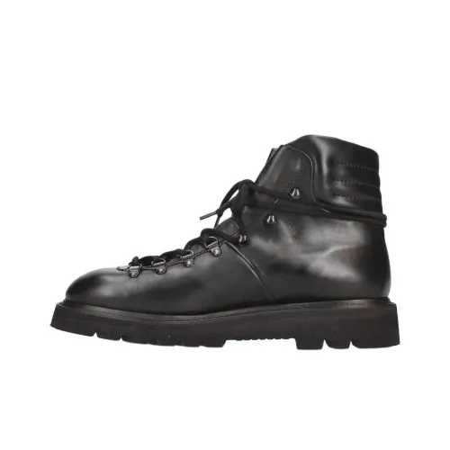 PREMIATA Cera Nero Короткий Мартин Ботинок 3,5 см Мужской Черный