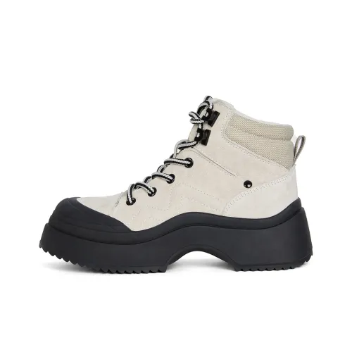 PT'SON Пустошь Стиль Универсальный Модный тренд Короткий Мартин Ботинки Женские