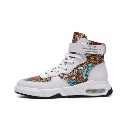 Babinda Мартин Boot 4CM Мужской Белый