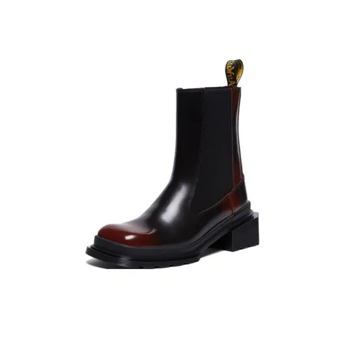 Dr.Martens Chelsea Женские Черный Красный