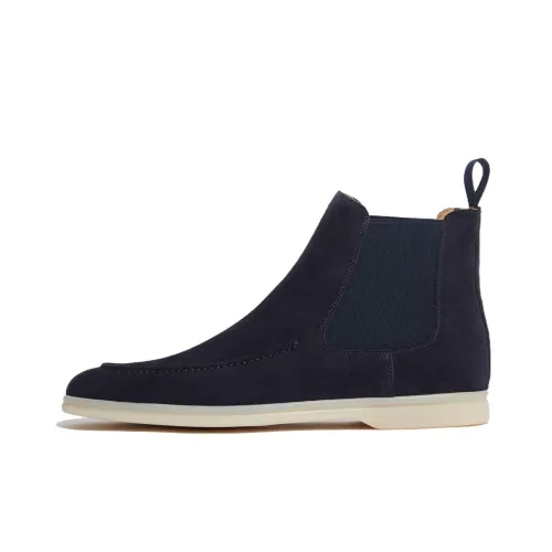 SCAROSSO Короткий Челси Мужской Синий