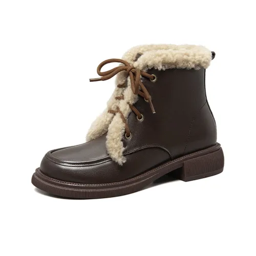 Lily Wei Короткий Мартин Ботинок Женские