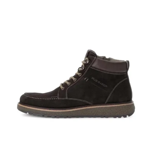 Gabor Pius Короткий Мартин Ботинок 3 см Мужской Темно-Коричневый