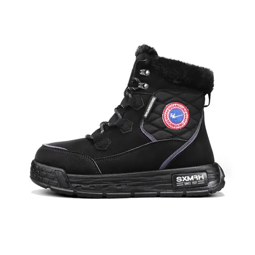 Binary Колено Высокий Мартин Ботинок Платформа Мужской Черный