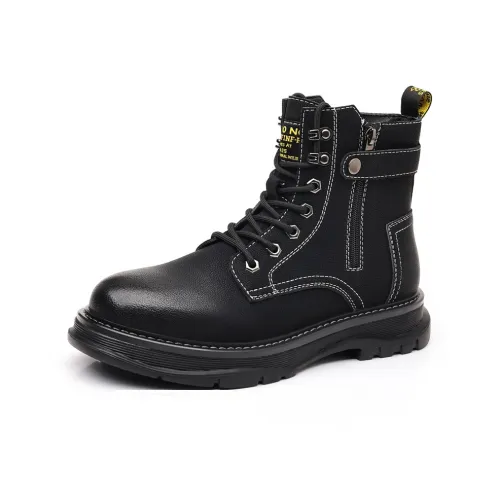 WEISHIBANGWEI Короткий ботинок Martin мужской черный