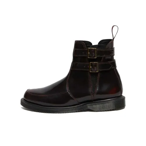 Dr.Martens FLORA Короткий Челси Женские Черный Коричневый