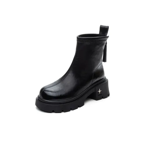 JNLVWA Ботильоны Женские Черные