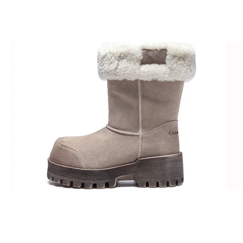 CAIHEE Термические Устойчивые к Износу Снежные Ботинки Женские