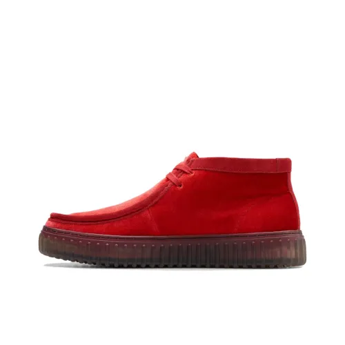 Clarks Ботильоны Красный Унисекс