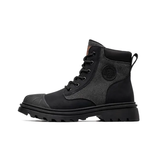 LAORENTOU Короткий MID Голень Мартин Ботинок Мужской