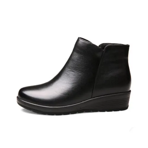 AOKANG Ботильоны Женские Черные