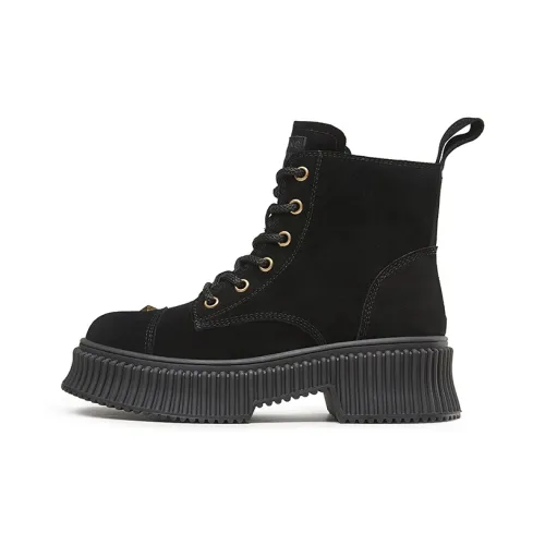 KANGNAI Короткий ботинок Martin каблук 5,3 см женский