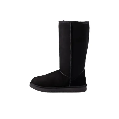 UGG CLASSIC TALL II Термический Устойчивый к истиранию Crew Сноубутсы Женские Черный