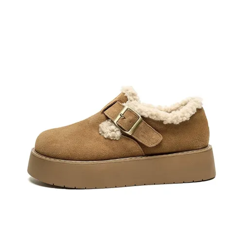 JOSINY Термический Увеличивающий Высоту Противоскользящий Ботинки на Кисточке Длина (Размер в Длина) Зимние Ботинки Женские