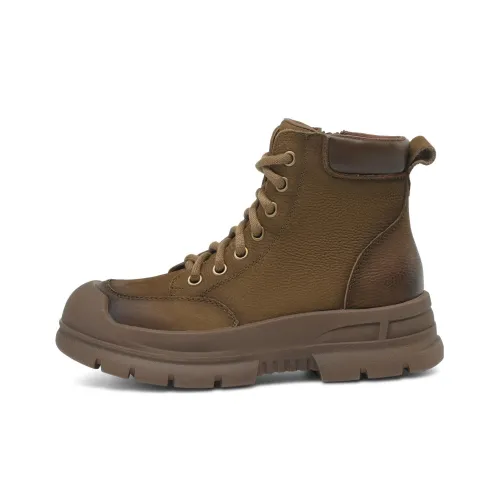 BOERDIQI Короткий MID Голень Мартин Ботинок Женские