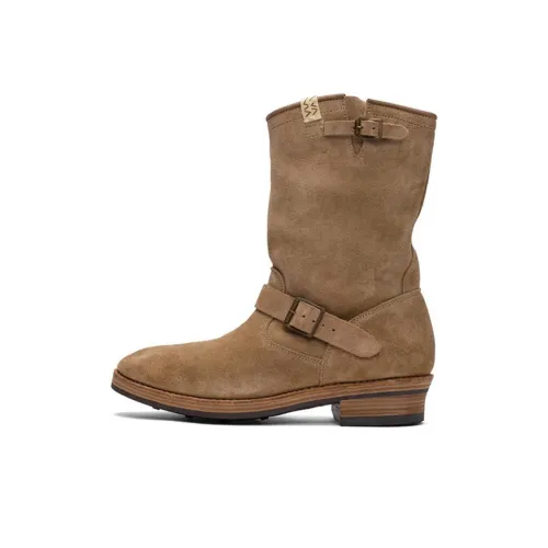 Visvim Ботильоны Песочного цвета Мужские